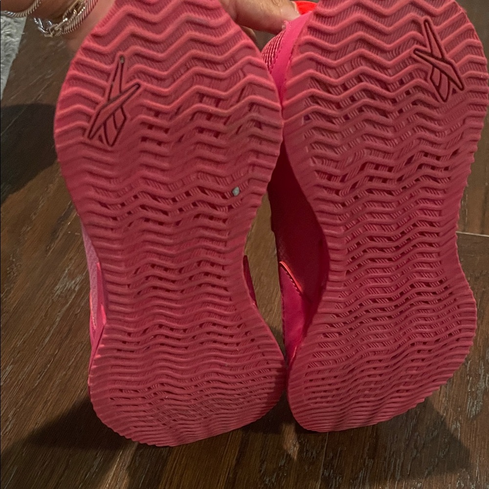 Vibrant Pink Sneakers - Picture 6 of 7